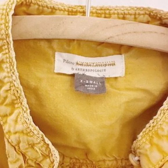 Anthropologie Pilcro Adira Textured Buttondown Tank Top Blouse - Picture 3 of 6